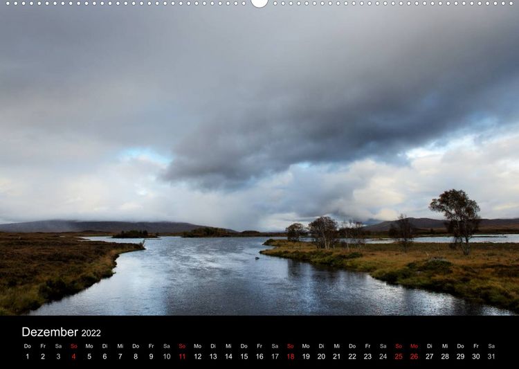 Produktbild: Schottland Landschaften (Wandkalender 2022 DIN A2 quer)