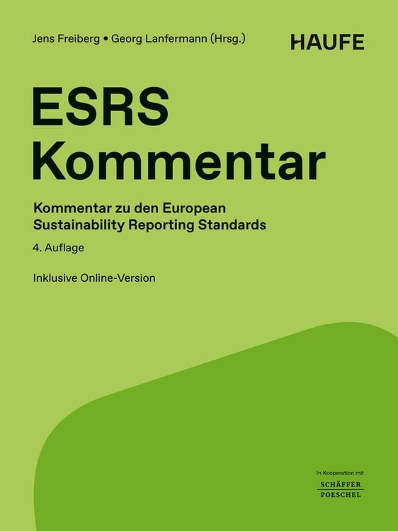 Produktbild: Haufe ESRS-Kommentar - das Standardwerk bereits in 4. Auflage