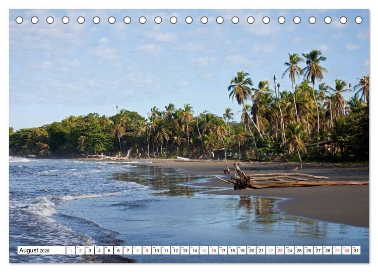 Produktbild: Costa Rica (Tischkalender 2026 DIN A5 quer), CALVENDO Monatskalender