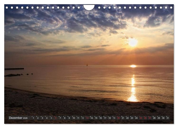 Produktbild: Insel Hiddensee (Wandkalender 2026 DIN A4 quer), CALVENDO Monatskalender