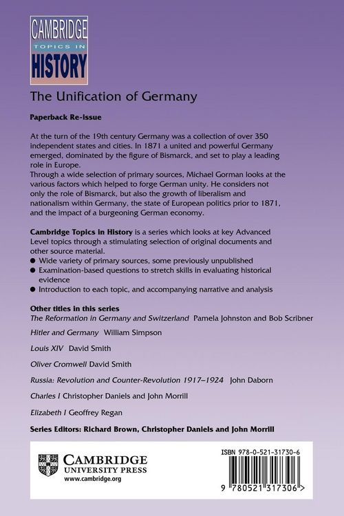 Produktbild: The Unification of Germany