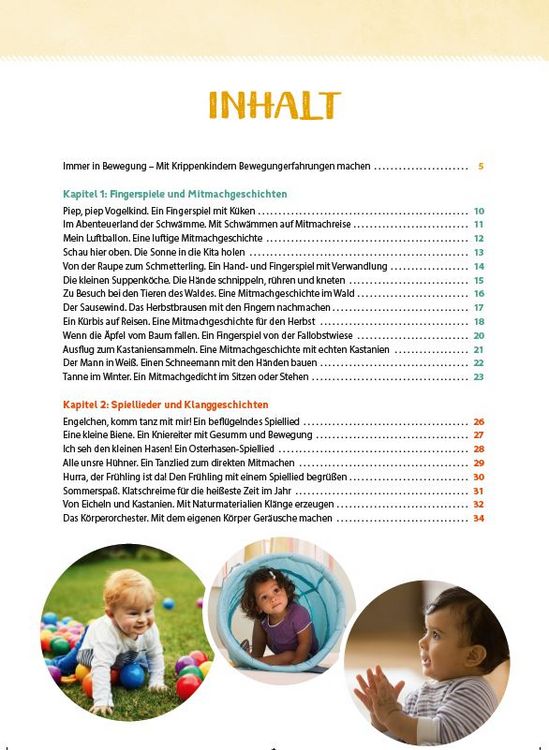 Produktbild: Die besten Bewegungsspiele f&uuml;r Krippenkinder