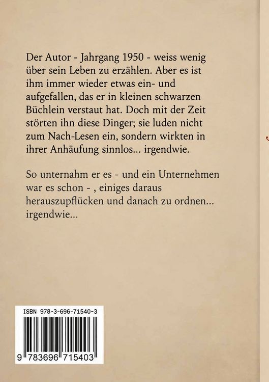 Produktbild: Notizen aus 50 Jahren