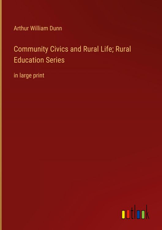 Produktbild: Community Civics and Rural Life; Rural Education Series