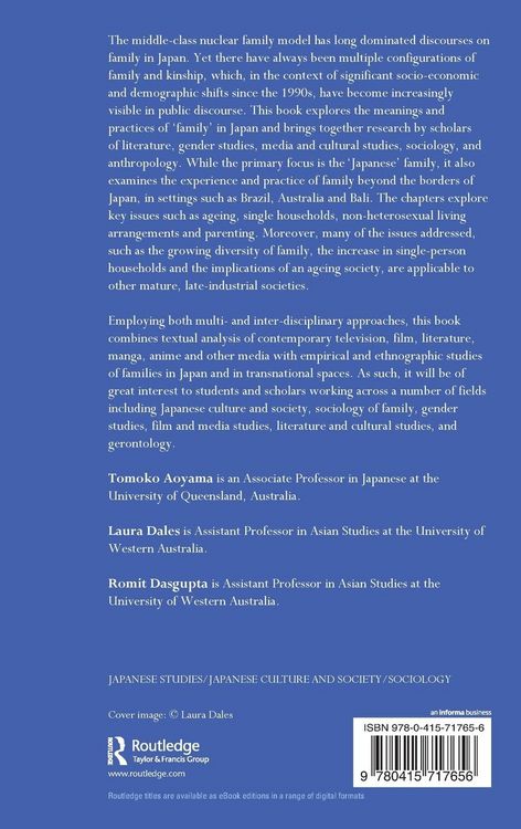 Produktbild: Configurations of Family in Contemporary Japan