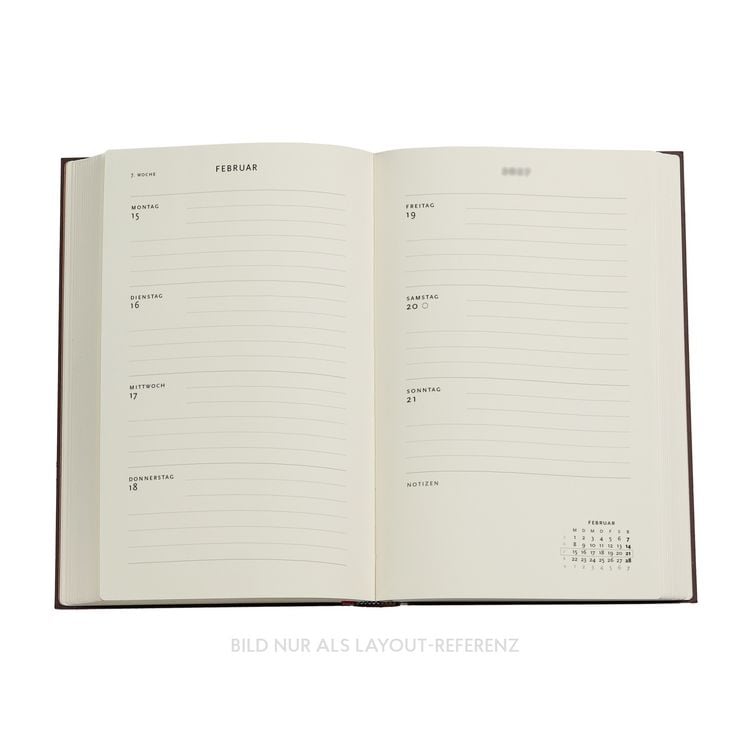 Produktbild: 12-Monatskalender 2027 Fr&uuml;hling Maxi Horizontal