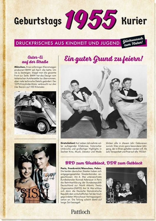 Bild vom Artikel 1955 - Geburtstagskurier vom Autor Ute Wielandt