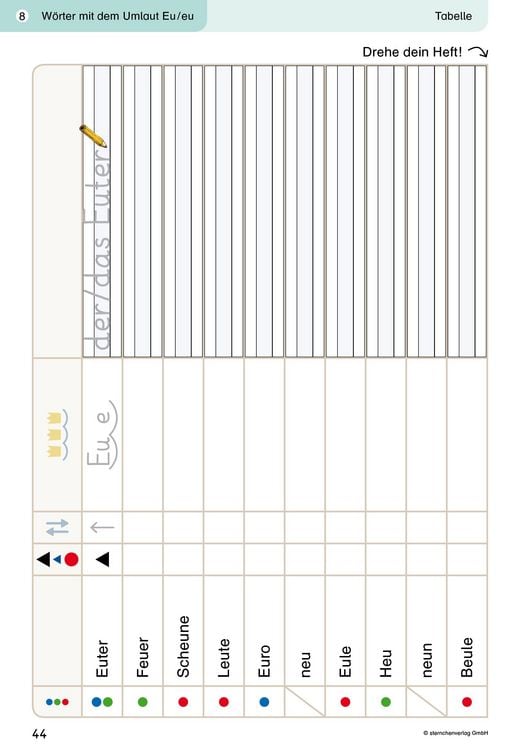 Produktbild: Mein Lupenschreibheft 2 - Ich kann richtig schreiben - Ausgabe mit Artikelkennzeichnung (DaZ)