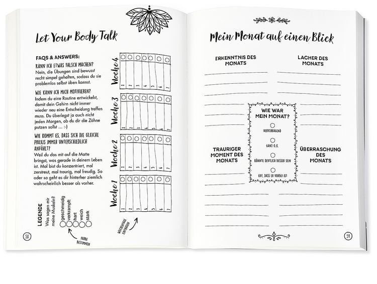 Produktbild: Yoga Bullet Journal