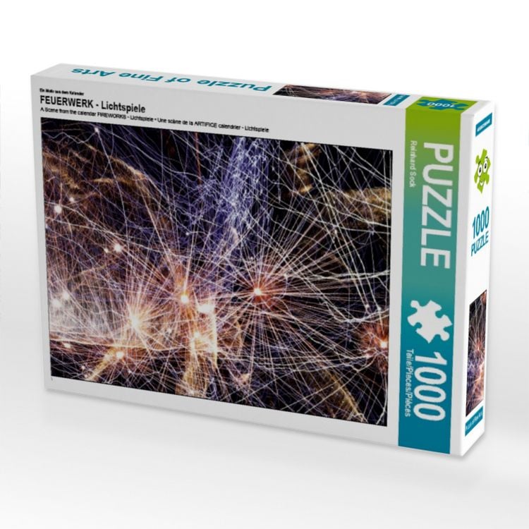 Produktbild: Ein Motiv aus dem Kalender FEUERWERK - Lichtspiele (Puzzle)
