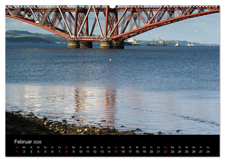 Produktbild: Schottland 2026 (hochwertiger Premium Wandkalender 2026 DIN A2 quer), Kunstdruck in Hochglanz