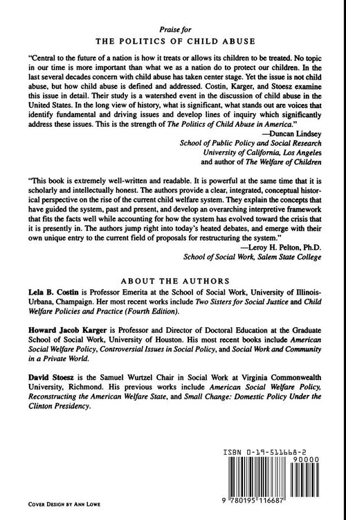 Produktbild: The Politics of Child Abuse in America
