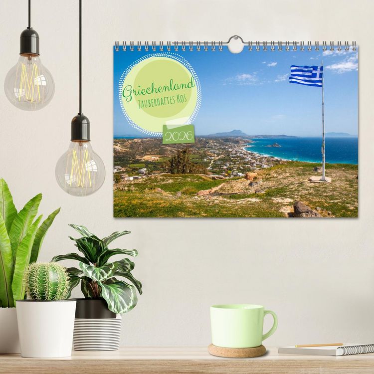 Produktbild: Griechenland - Zauberhaftes Kos (Wandkalender 2026 DIN A4 quer), CALVENDO Monatskalender