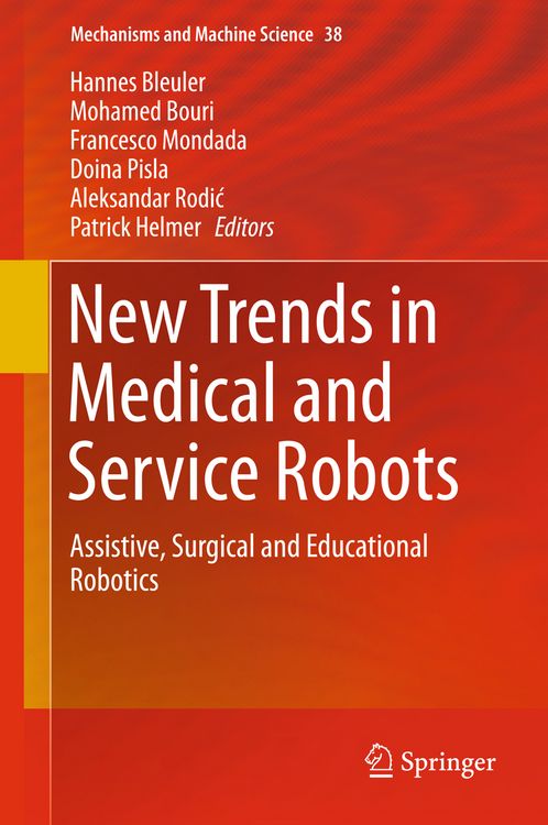 Produktbild: New Trends in Medical and Service Robots