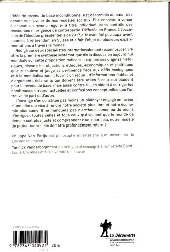 Produktbild: Le revenu de base inconditionnel : une proposition radicale