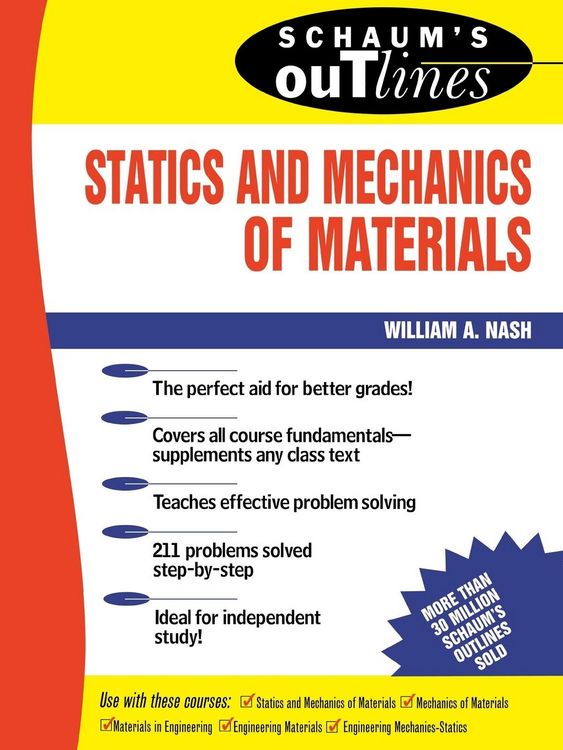 Produktbild: SCH STATICS/MECHANICS OF MAT