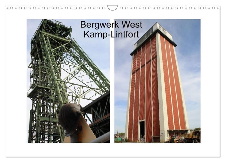 Produktbild: Bergwerk West Kamp-Lintfort (Wandkalender 2026 DIN A3 quer), CALVENDO Monatskalender