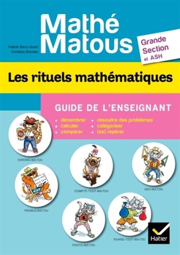 Produktbild: Mathe Matous; les Rituels Mathematiques; Grande Section et Ash;
