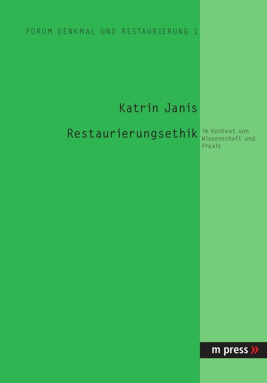 Produktbild: Restaurierungsethik