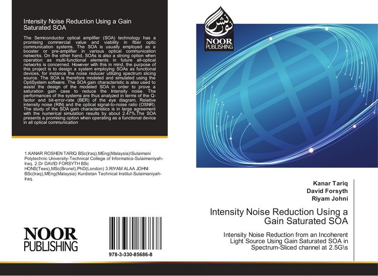 Produktbild: Intensity Noise Reduction Using a Gain Saturated SOA