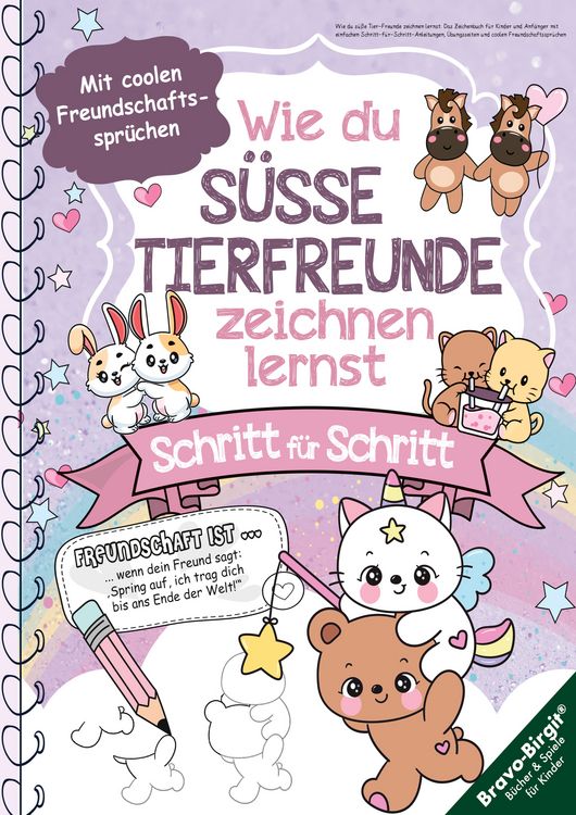 Produktbild: Wie du s&uuml;&szlig;e Tier-Freunde zeichnen lernst
