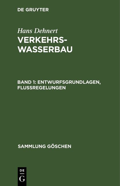 Produktbild: Entwurfsgrundlagen, Flu&szlig;regelungen