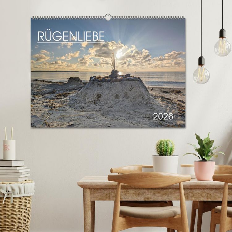 Produktbild: R&uuml;genliebe 2026 (Wandkalender 2026 DIN A2 quer), CALVENDO Monatskalender