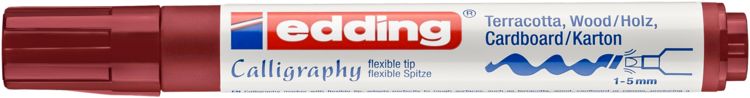 Produktbild: edding 1455 Kalligrafiemarker karmesin