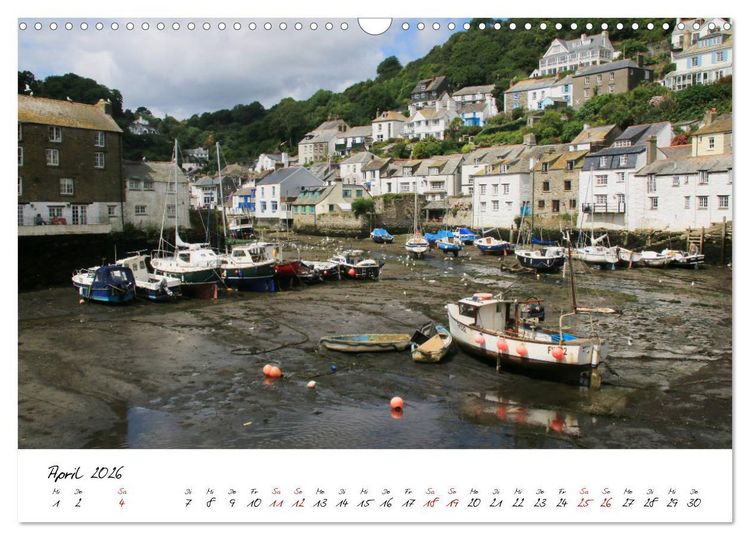 Produktbild: Reizvolles S&uuml;dengland Devon und Cornwall (Wandkalender 2026 DIN A3 quer), CALVENDO Monatskalender