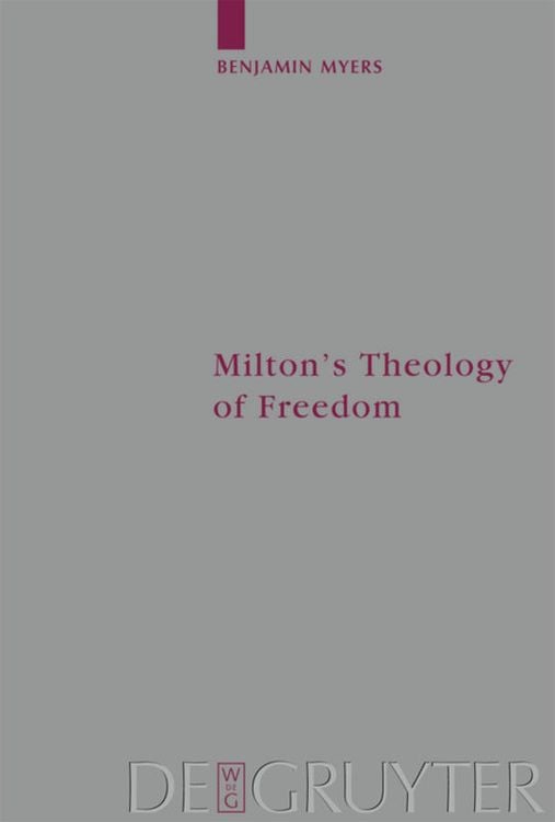 Produktbild: Milton's Theology of Freedom