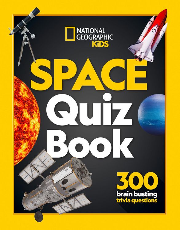 Produktbild: Ng Space Quiz Book Pb