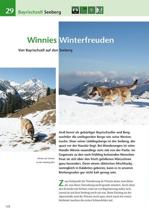 Produktbild: Die sch&ouml;nsten Wanderungen mit Hunden