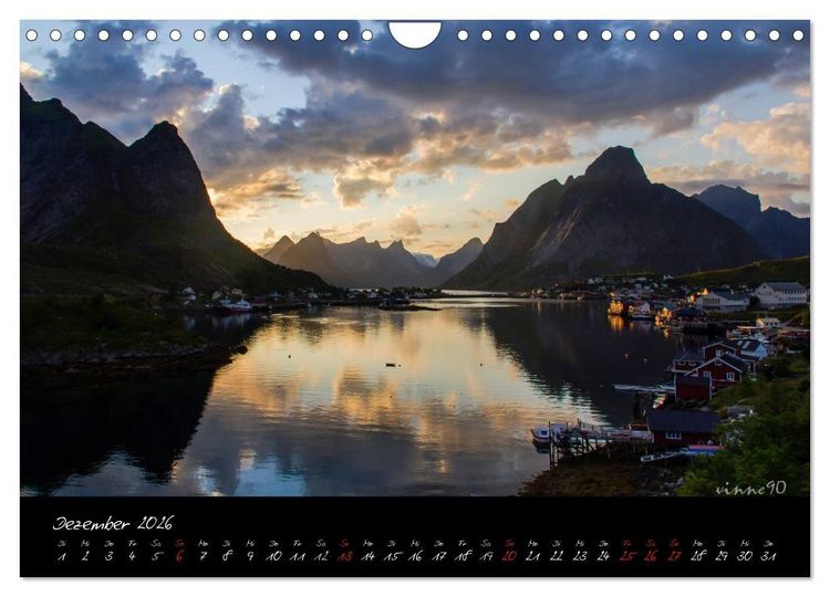 Produktbild: NORDISCH (Wandkalender 2026 DIN A4 quer), CALVENDO Monatskalender