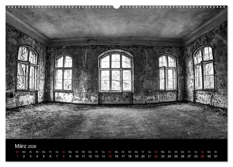 Produktbild: lost beauty (hochwertiger Premium Wandkalender 2026 DIN A2 quer), Kunstdruck in Hochglanz