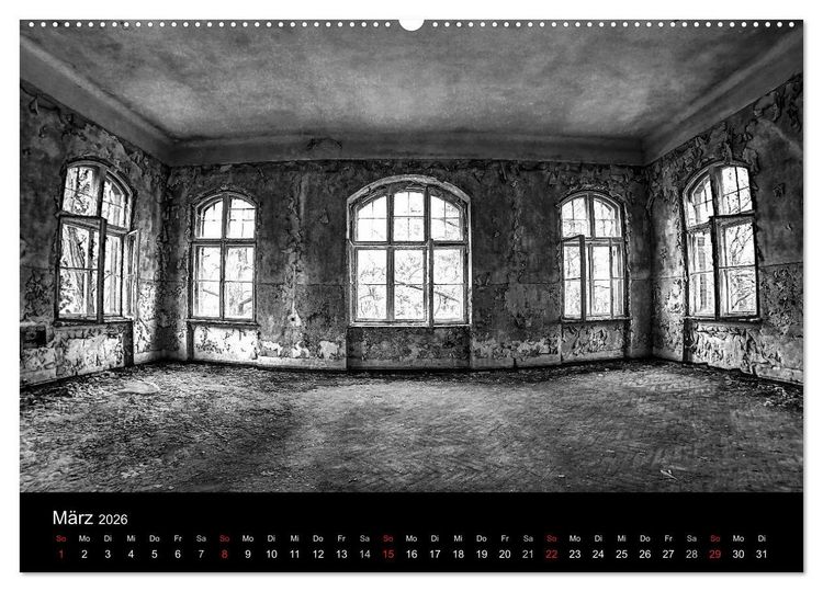 Produktbild: lost beauty (Wandkalender 2026 DIN A2 quer), CALVENDO Monatskalender