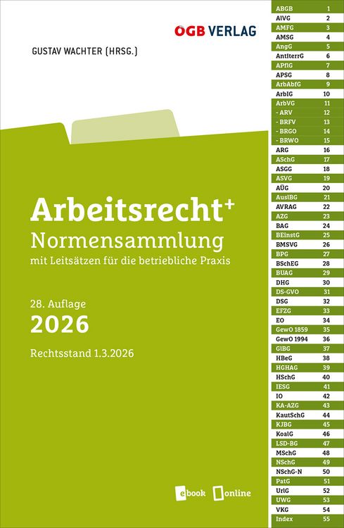 Produktbild: Arbeitsrecht+