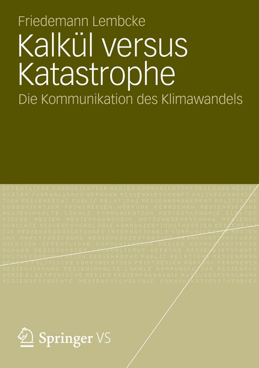 Produktbild: Kalk&uuml;l versus Katastrophe