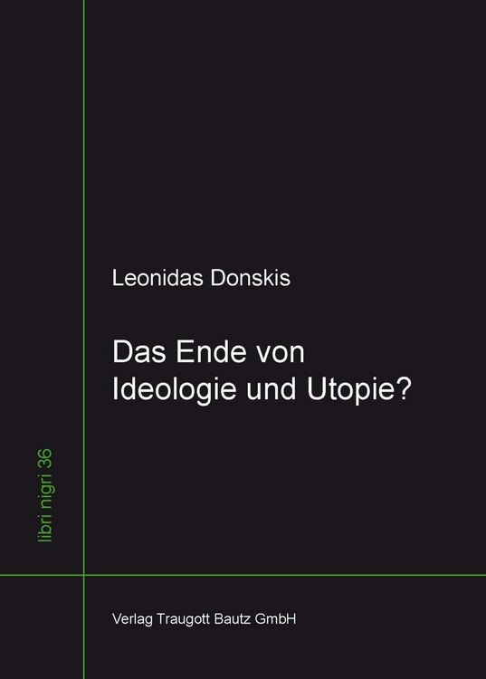 Produktbild: Das Ende von Ideologie und Utopie?