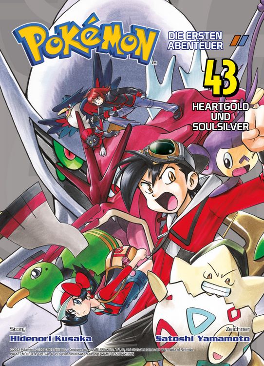 Produktbild: Pok&eacute;mon - Die ersten Abenteuer, Band 43 - Heartgold und Soulsilver