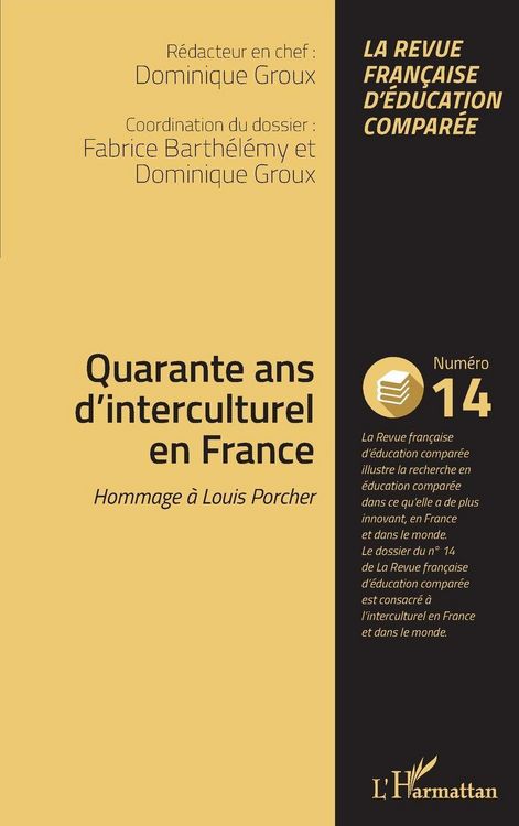 Produktbild: Quarante ans d'interculturel en France
