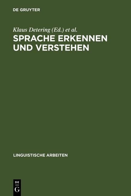 Produktbild: Sprache erkennen und verstehen