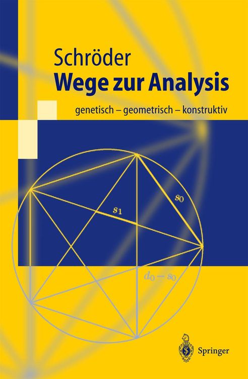 Bild vom Artikel Wege zur Analysis vom Autor Herbert Schröder