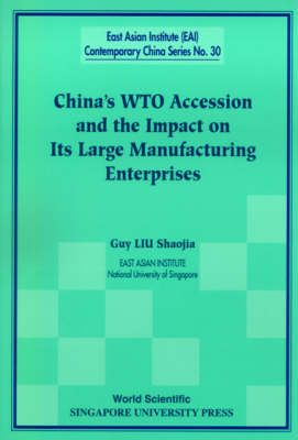 Produktbild: China's Wto Accession and the Impact on Its Large Manufacturing Enterprises