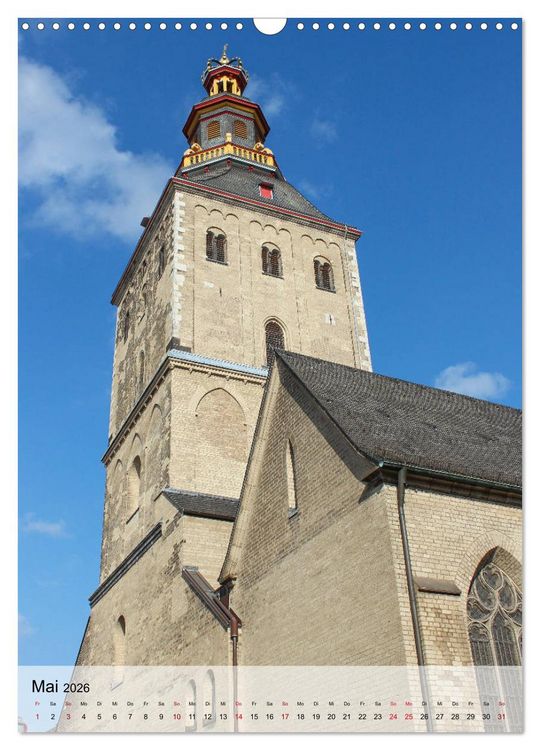 Produktbild: Kirchen in K&ouml;ln - Highlights und Geheimtipps (Wandkalender 2026 DIN A3 hoch), CALVENDO Monatskalender