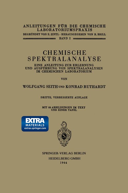 Produktbild: Chemische Spektralanalyse