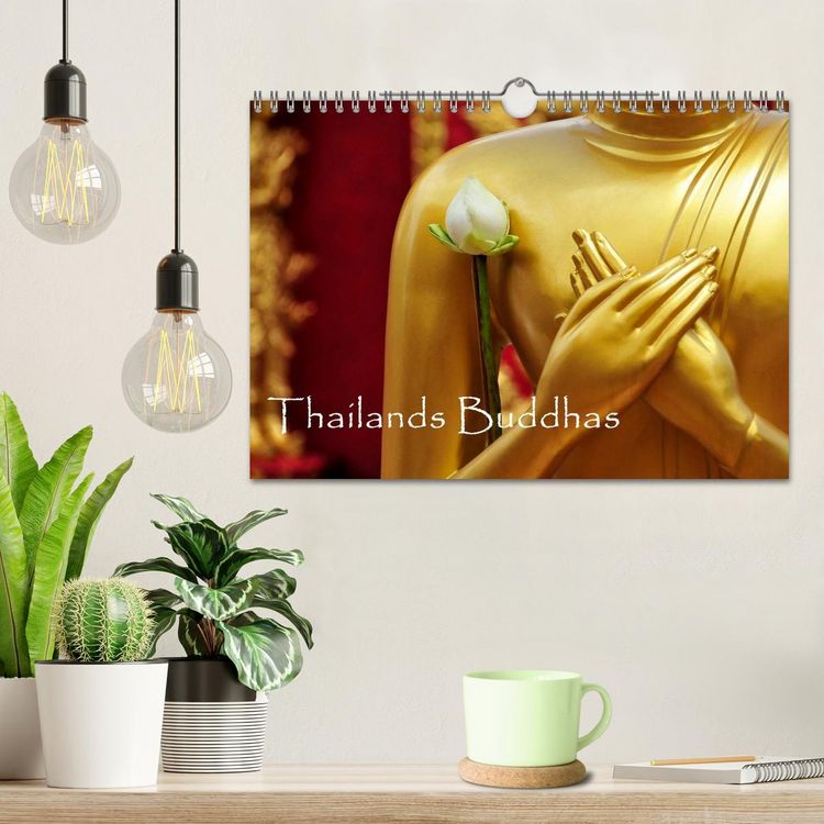 Produktbild: Thailands Buddhas (Wandkalender 2026 DIN A4 quer), CALVENDO Monatskalender