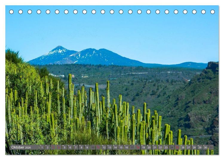 Produktbild: Die sch&ouml;nsten Pl&auml;tze der Welt (Tischkalender 2026 DIN A5 quer), CALVENDO Monatskalender