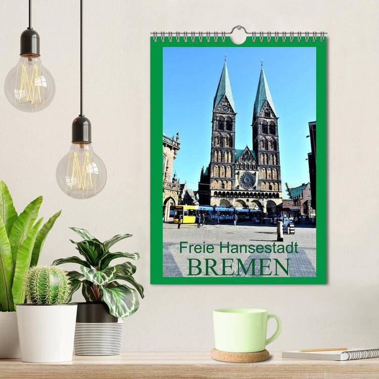 Produktbild: Freie Hansestadt BREMEN (Wandkalender 2026 DIN A4 hoch), CALVENDO Monatskalender