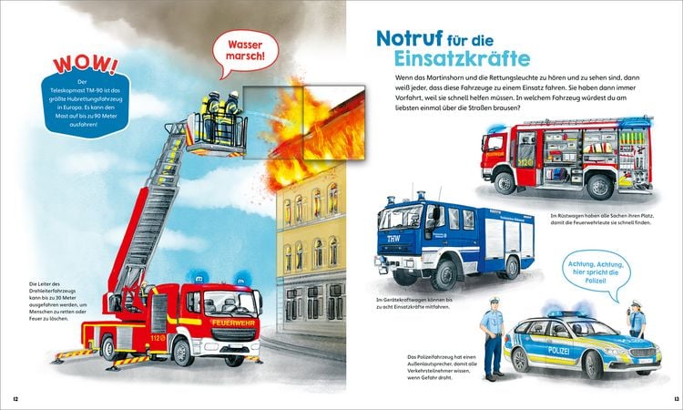 Produktbild: WAS IST WAS Junior Viele gro&szlig;e Fahrzeuge