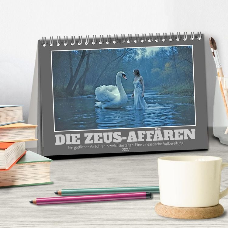 Produktbild: Die Zeus-Aff&auml;ren (Tischkalender 2027 DIN A5 quer), CALVENDO Monatskalender